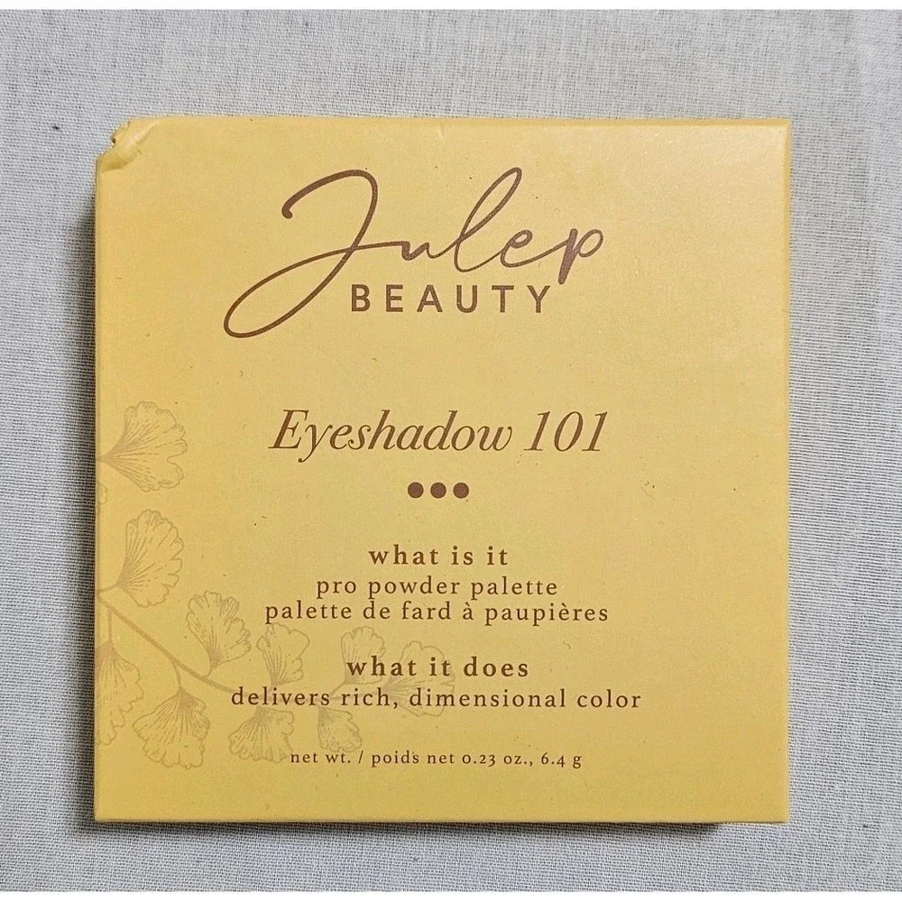 Julep Beauty Eyeshadow 101 Pro Powder Eyeshadow Palette - 'Turmeric Latte